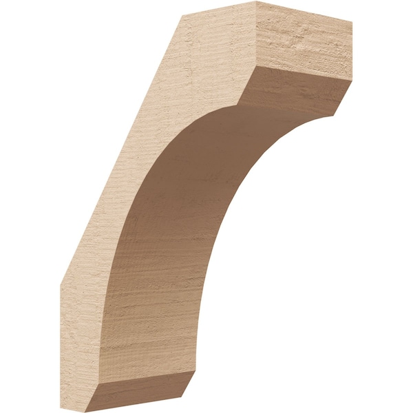 Ekena Millwork 5-inch W x 10-inch D x 14-inch H Legacy Rough Cedar Woodgrain TimberThane Knee Brace, Primed BRCUR05X10X14LECRCPR - main